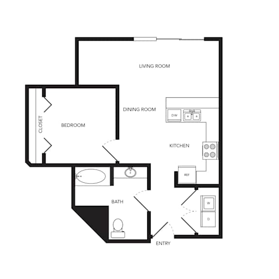 Towne Apartments in Seattle, Washington A10.1 Floor Plan
