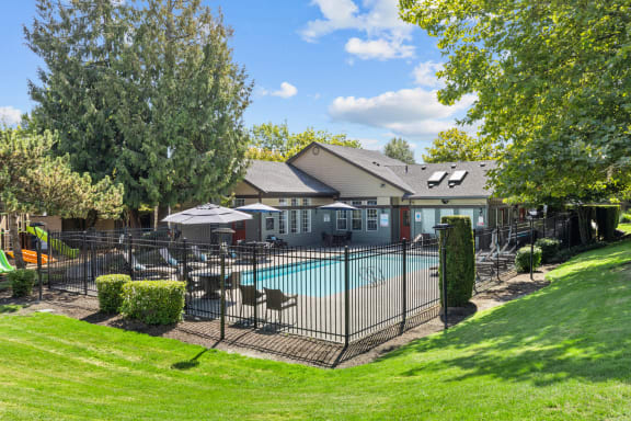 Align Apartments Pool and Clubhouse