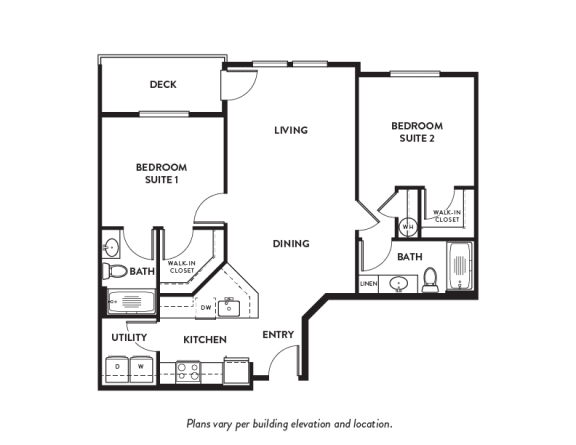 a floor plan of a house