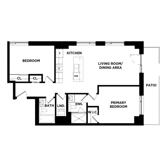 Two Bedroom Apartment - Suite 101