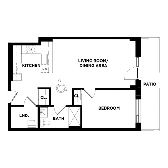 One Bedroom Apartment - Suite 103