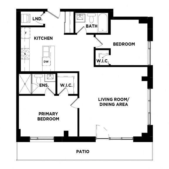 Two Bedroom Apartment - Suite 107