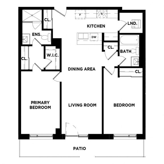Two Bedroom Apartment - Suite 108
