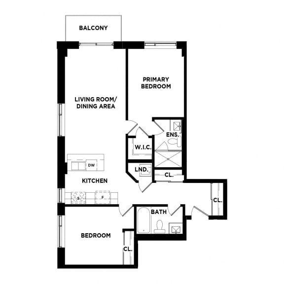 Two Bedroom Apartment _11