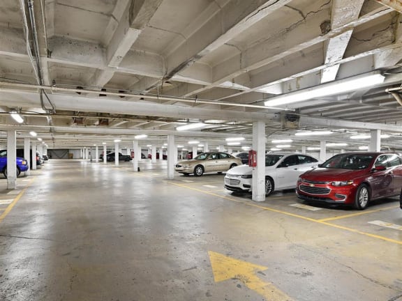 Underground Parking Available at CityView on Meridian, Indianapolis, IN