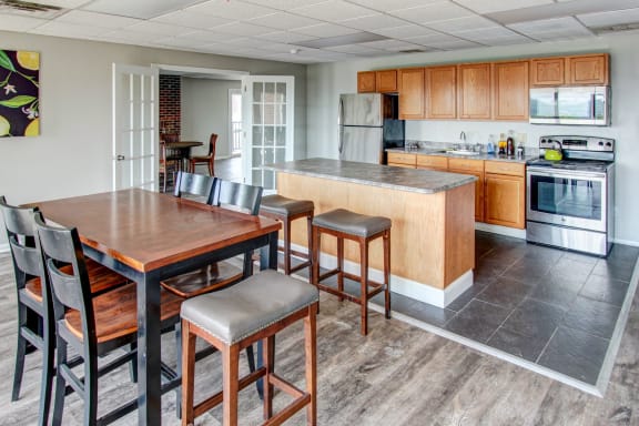 Inside Clubhouse at Highland Club Apartments, Watervliet, New York 12189