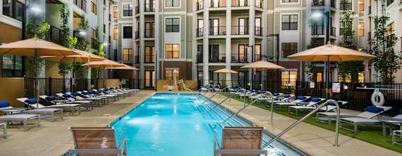 the swimming pool at the grove resort  spa