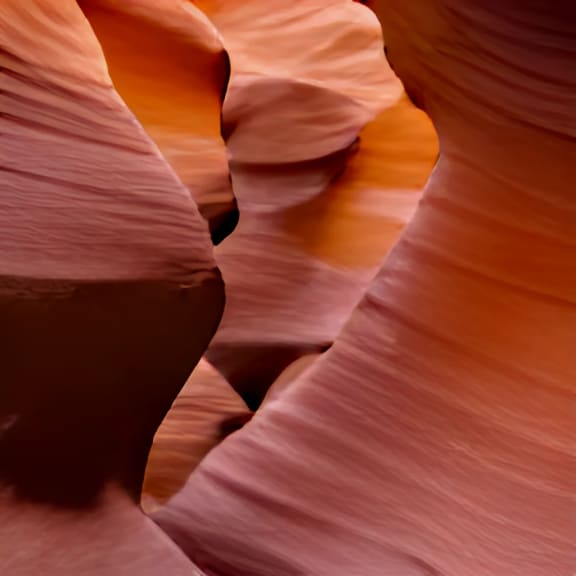 AI generated canyon wall