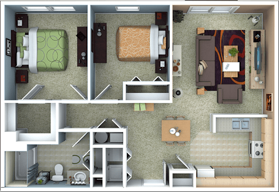 EH 2 BED