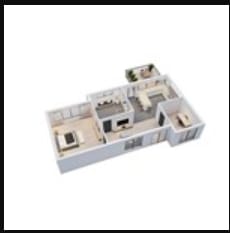 a house that is sitting on top of a table