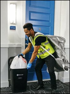 Valet trash pickup