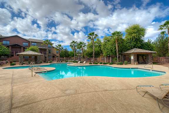 Outdoor Pool at San Clemente Apartments, Gilbert