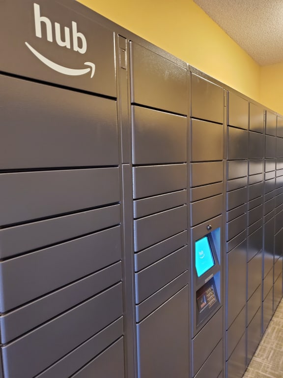 Self Service Package Lockers   at Chambers Creek Estates, Washington
