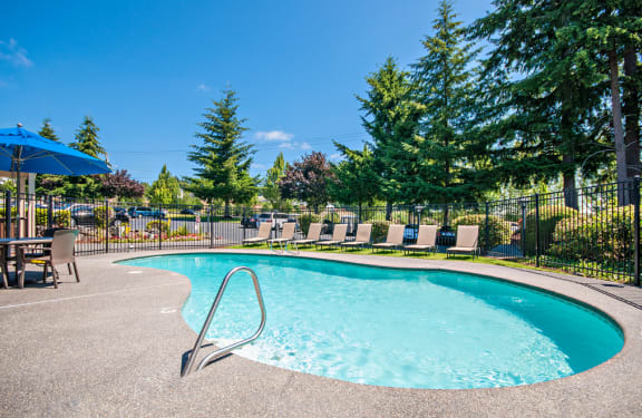Outdoor Pool at Chambers Creek Estates, University Place