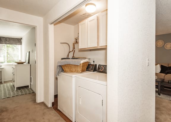 Clackamas Trails model laundry