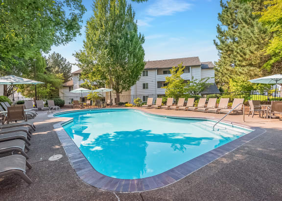 Elmonica Court seasonal swimming pool deck, Beaverton, OR , 97006