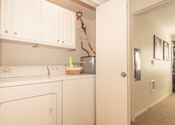 laundry at Hathaway Court Apartments, Wilsonville, OR