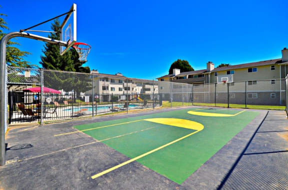 Maple Pointe Basketball Court