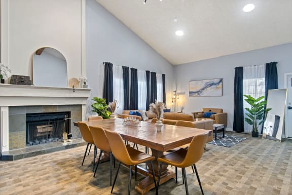 Riverwood cabana dining seating area