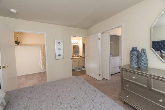 Rocklin Gold Model Master Bedroom &amp; Walk In Closet