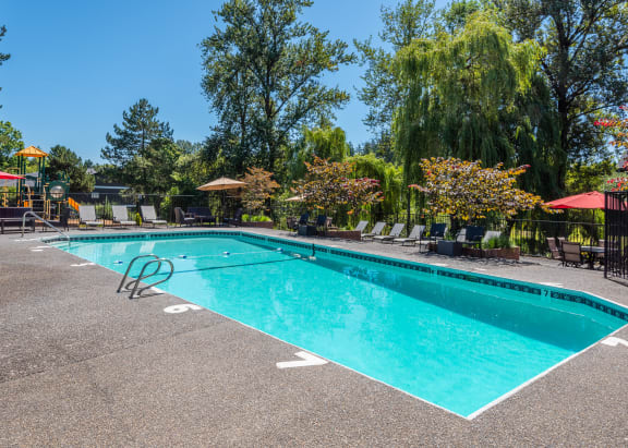 Outdoor Swimming Pool at Shadow Hills, Portland, OR