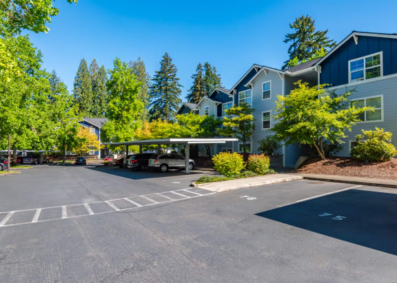 Stillwater parking lot, Hillsboro, Oregon