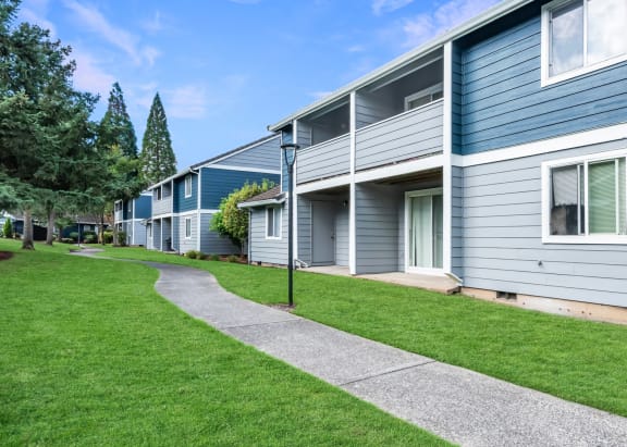 St. Marys Woods building exterior and patios and decks, Beaverton, OR, 97078