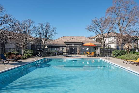 Sparkling Pool at Stoneridge, Roseville, California