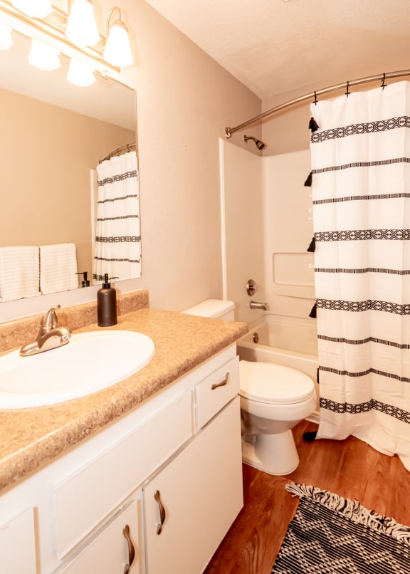 Sunstone Parc, Beaverton, OR, 97008, model primary bathroom
