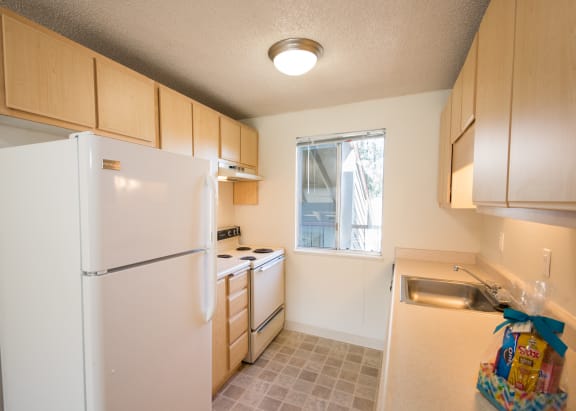 Todd Village Vacant Upgraded Apartment Kitchen