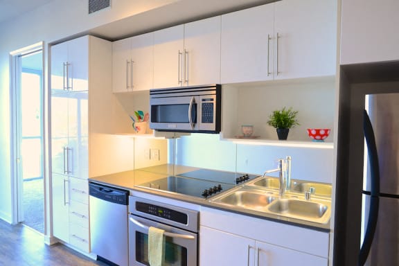 12th Street Lofts Kitchen