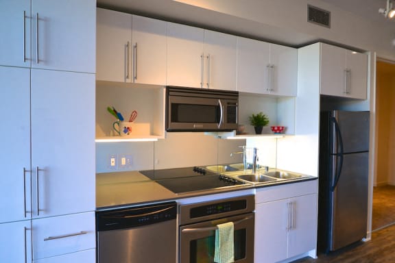 12th Street Lofts Kitchen