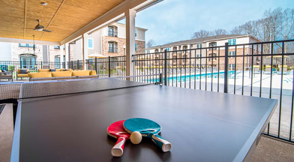 Indoor and Outdoor Resident Lounge with Wi-Fi at Comet Bermuda Run, North Carolina