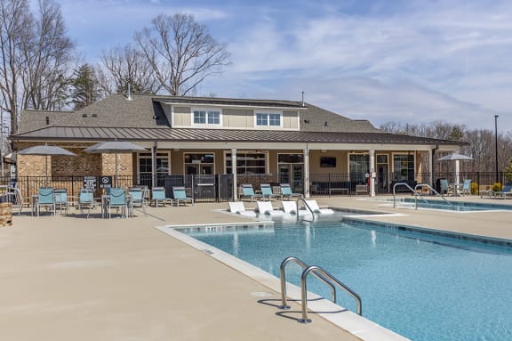 the swimming pool at the resort at governors crossing