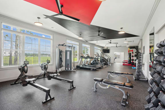 the estates green apartments gym