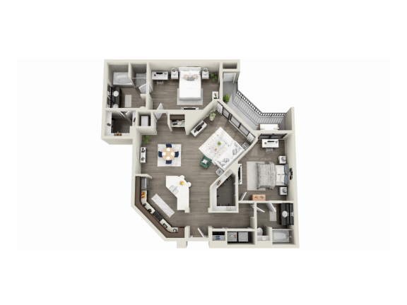 bedroom floor plan an in 2 bed 2 bath