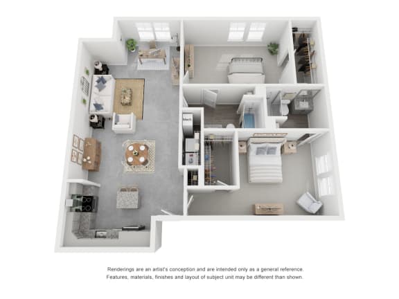 Elevate Lake Norman Willow Unit Two Bedroom and Two Bathroom