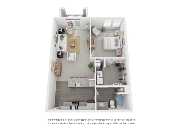 Elevate Lake Norman Haven Unit One Bedroom and One Bathroom