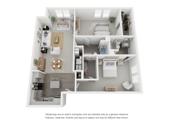 Elevate Lake Norman Retreat Unit Two Bedrooms and Two Bathrooms