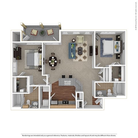 Floor Plan  B2D