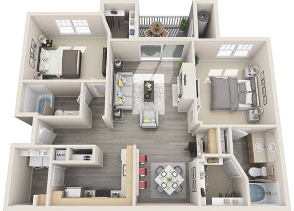 B2D Floorplan