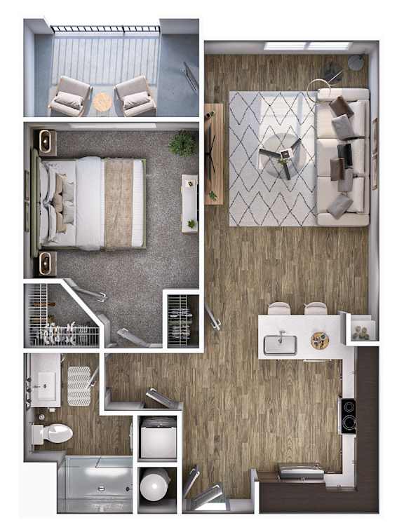 A series of images showing different views of a modern bathroom.