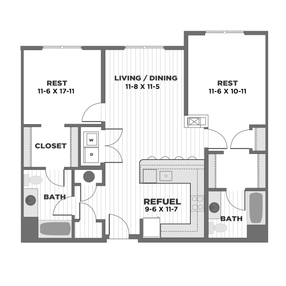 Floor Plan  Westerly at Forge Park_B2E