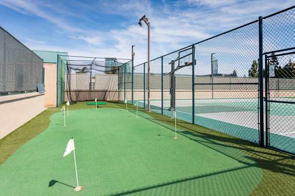 Golf Course at Towers at Costa Verde Apartments in La Jolla, San Diego, CA
