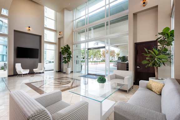 Living Area at Towers at Costa Verde Apartments in La Jolla, San Diego, CA