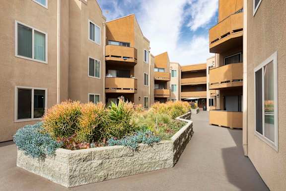 Apartment Building of Encino Palms Apartments
