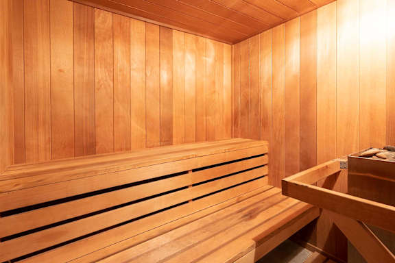 Sauna at Encino Palms Apartments in Encino, CA
