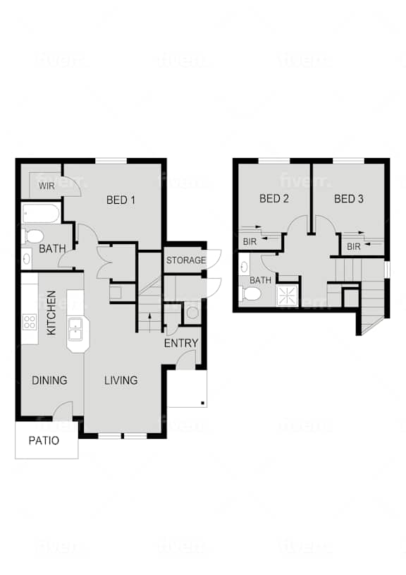 3 Bedroom Townhome