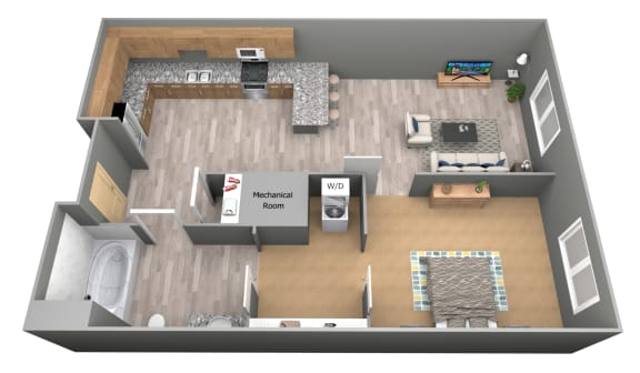 Chandler - 3D - Vivere Floor Plan