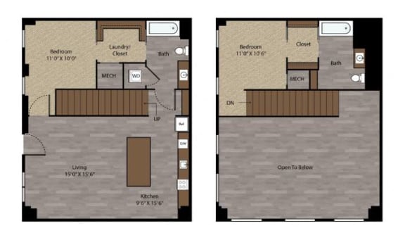 Orchard - 2D Floor Plan - The Flats